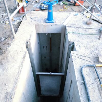 Manually Cleaned Flat Plate Bar Screen for Sewage